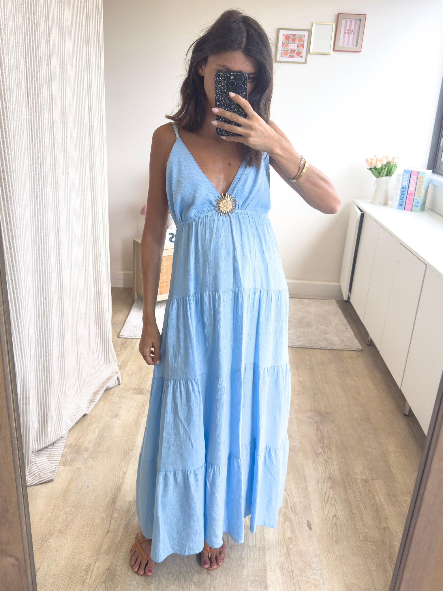 Eglantine Bleu ciel - Robe