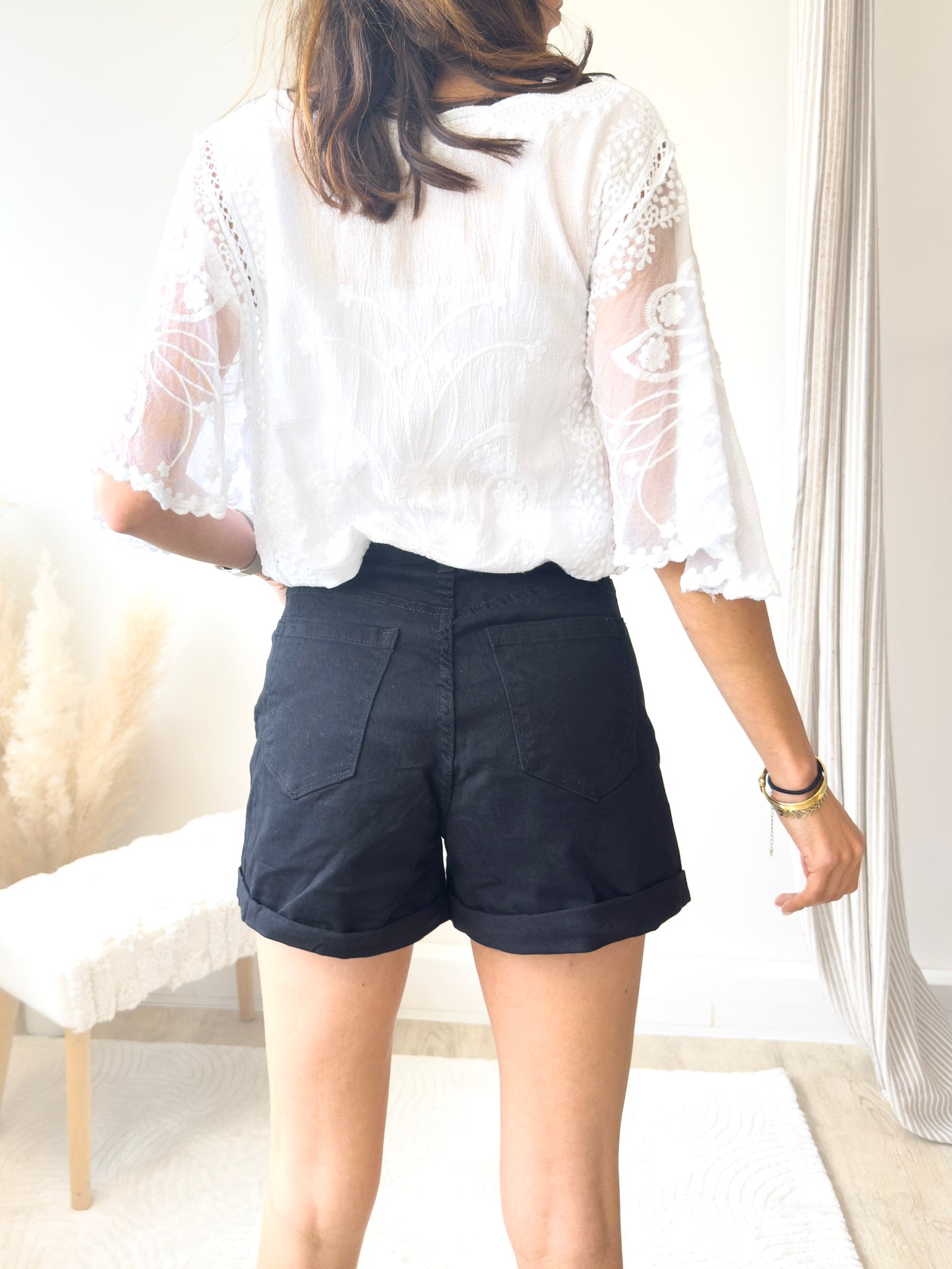 Jo noir 1702 - short jean