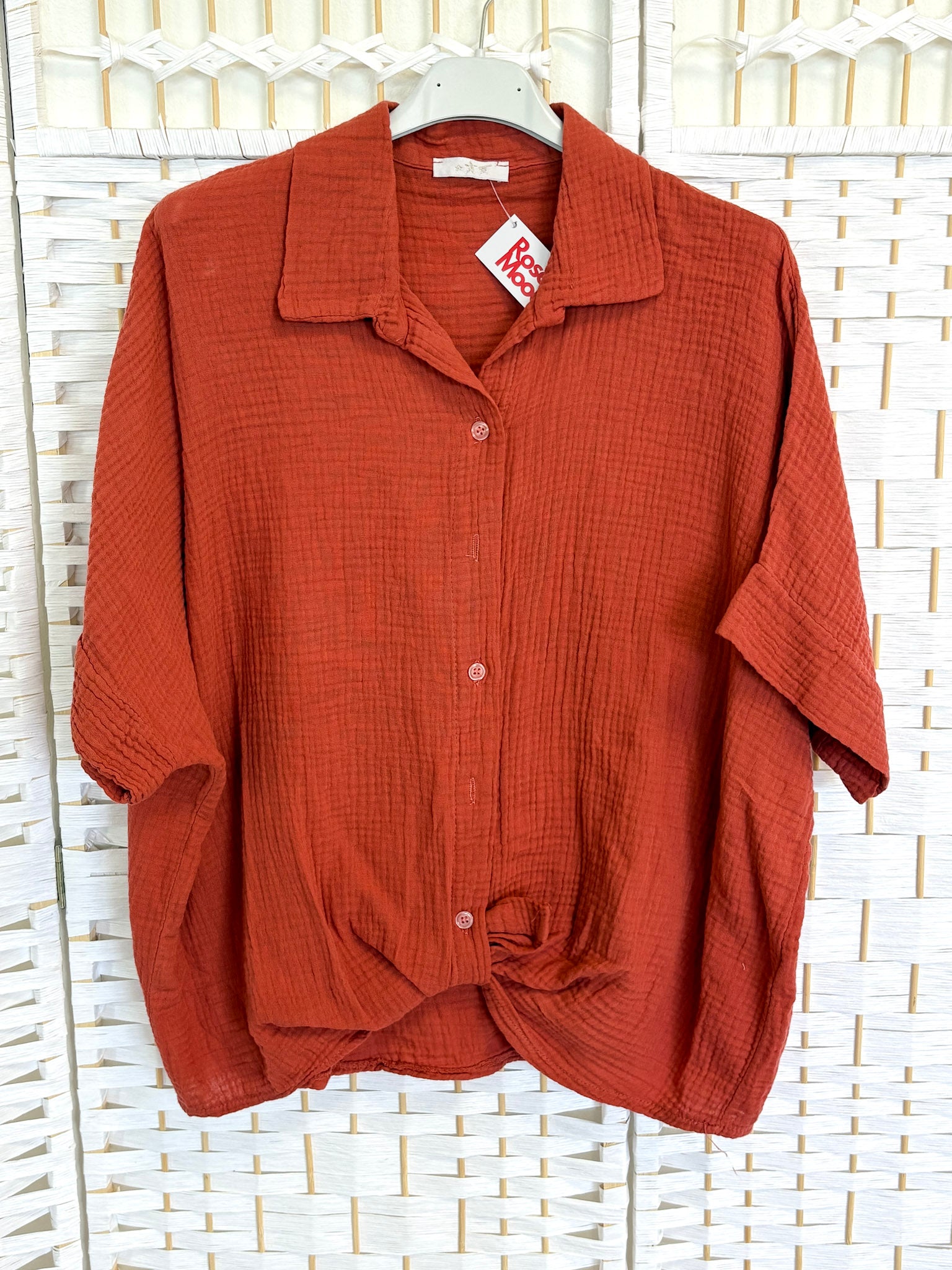 Cécilia Terracotta - Chemise