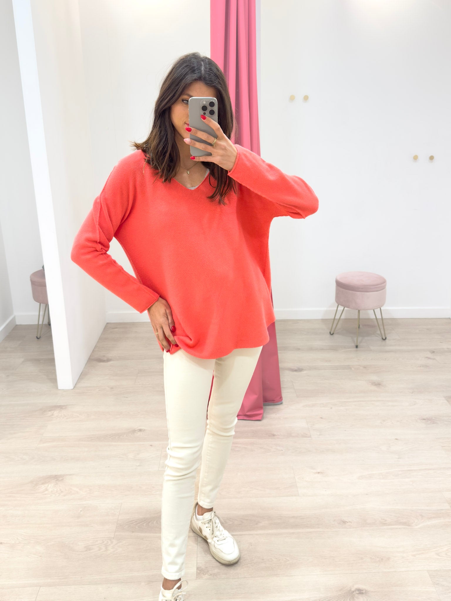 Julia corail 1309 - Pull