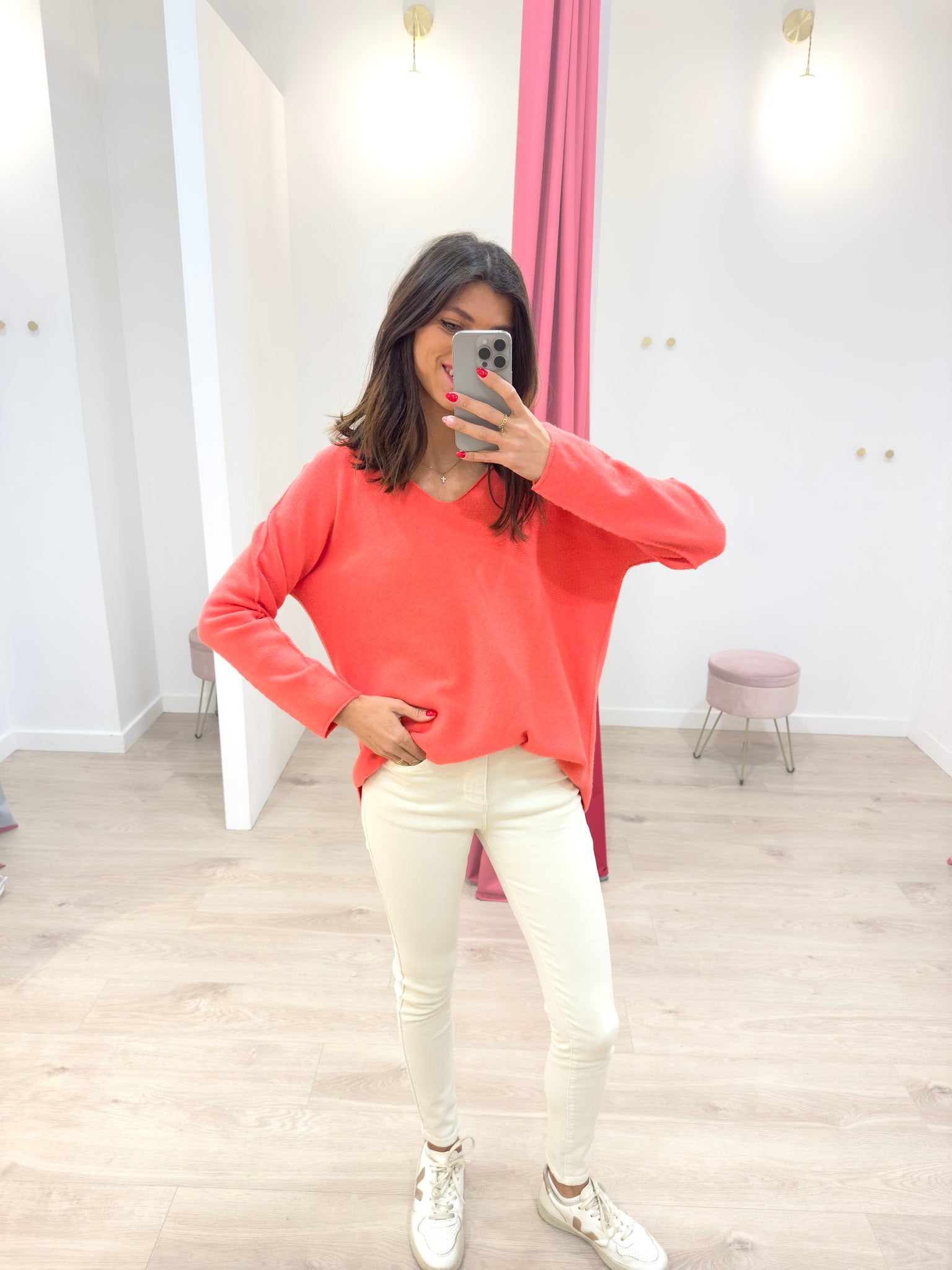 Julia corail 1309 - Pull