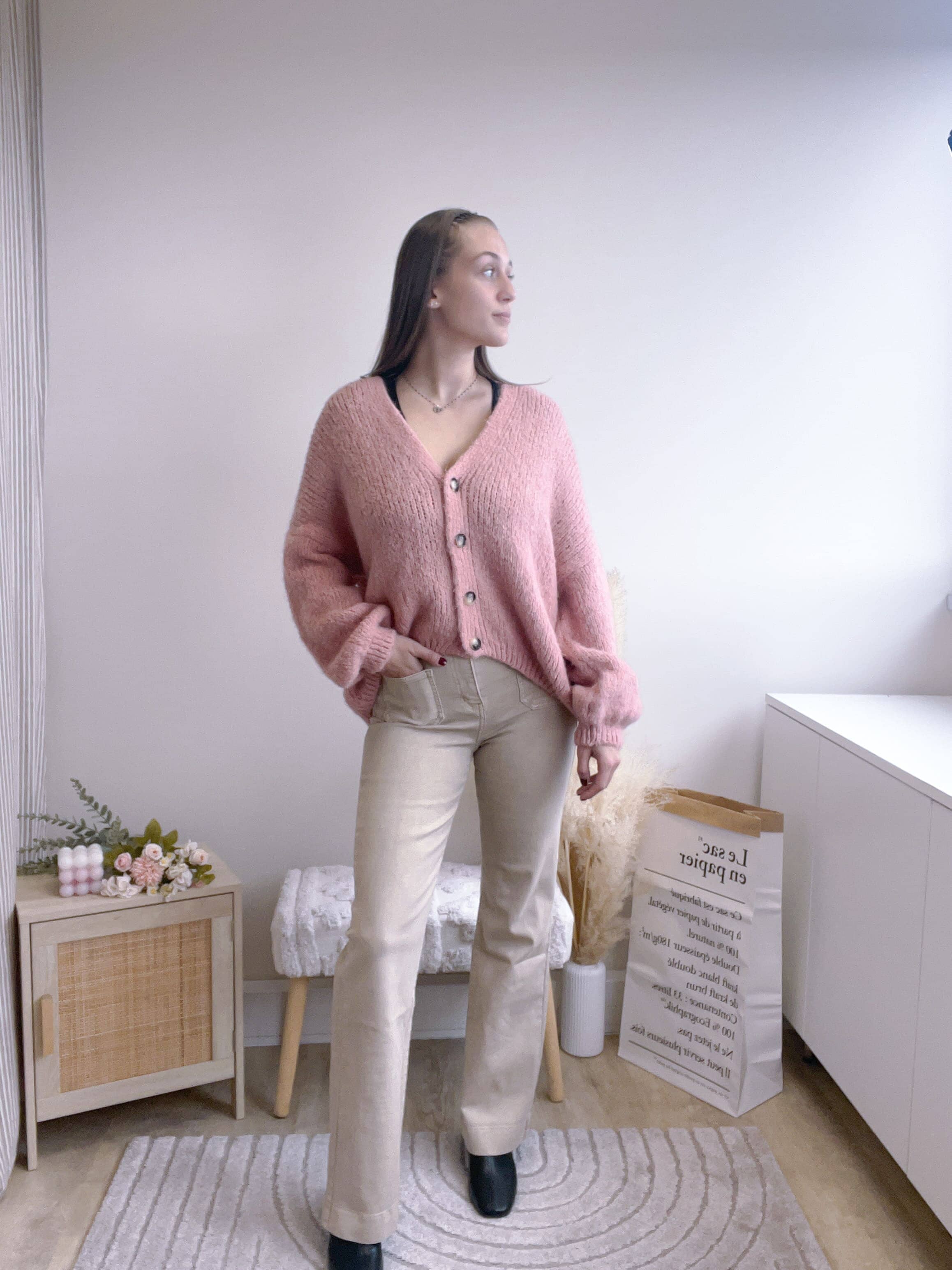 Antonin beige - Jeans rose-mood 