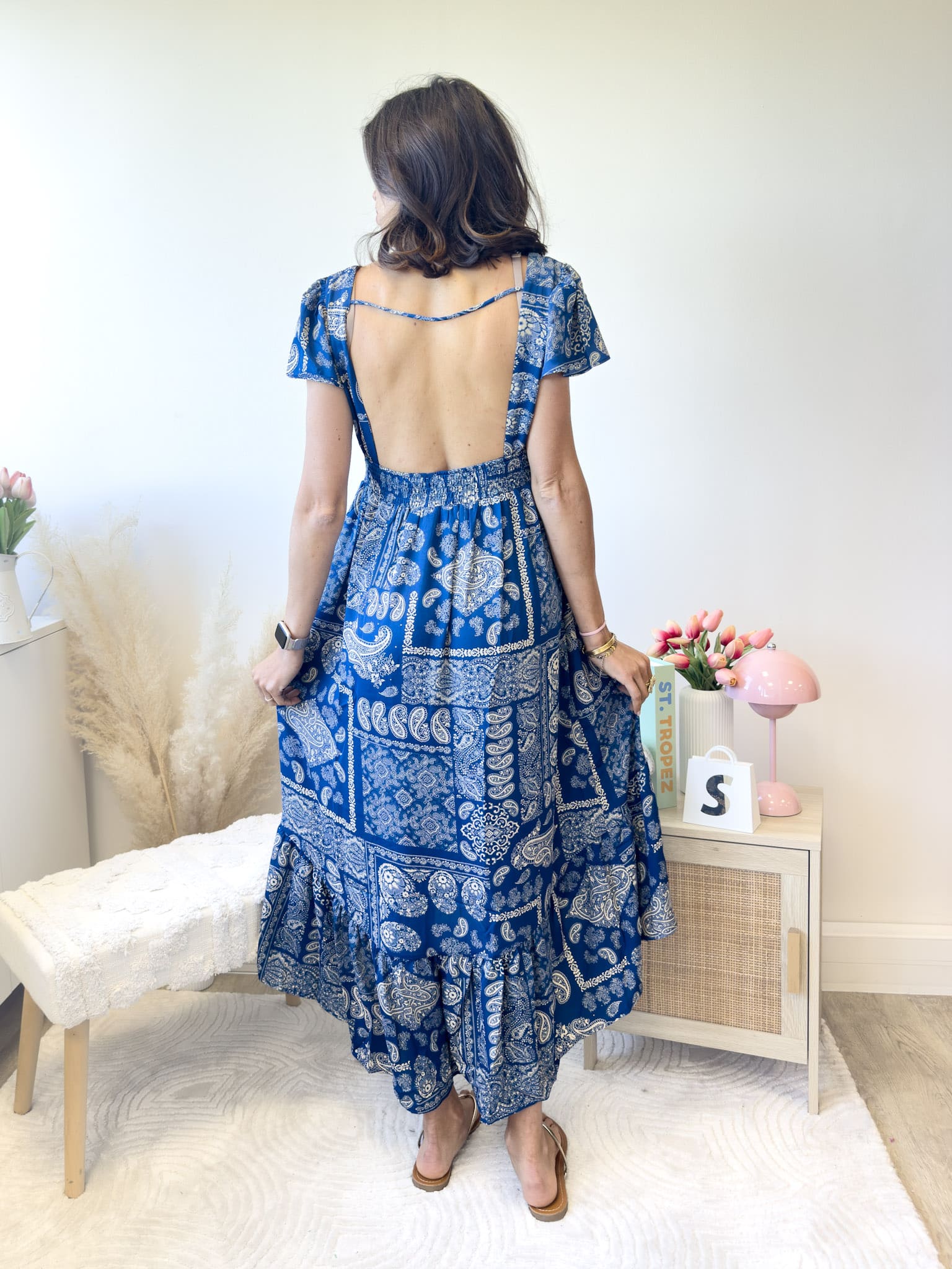 Selena 1880 - Robe à motifs