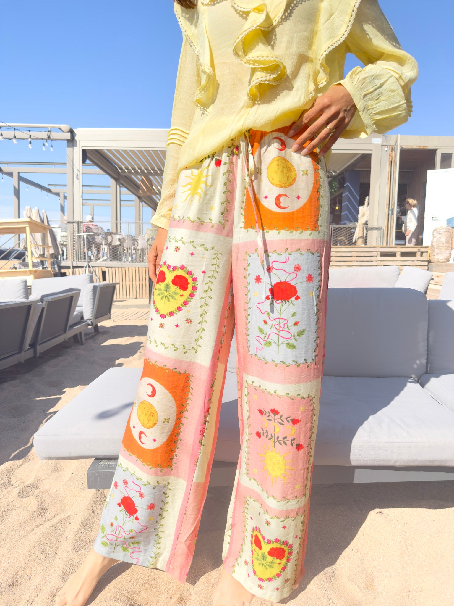 Alma 1968 - Pantalon à motifs
