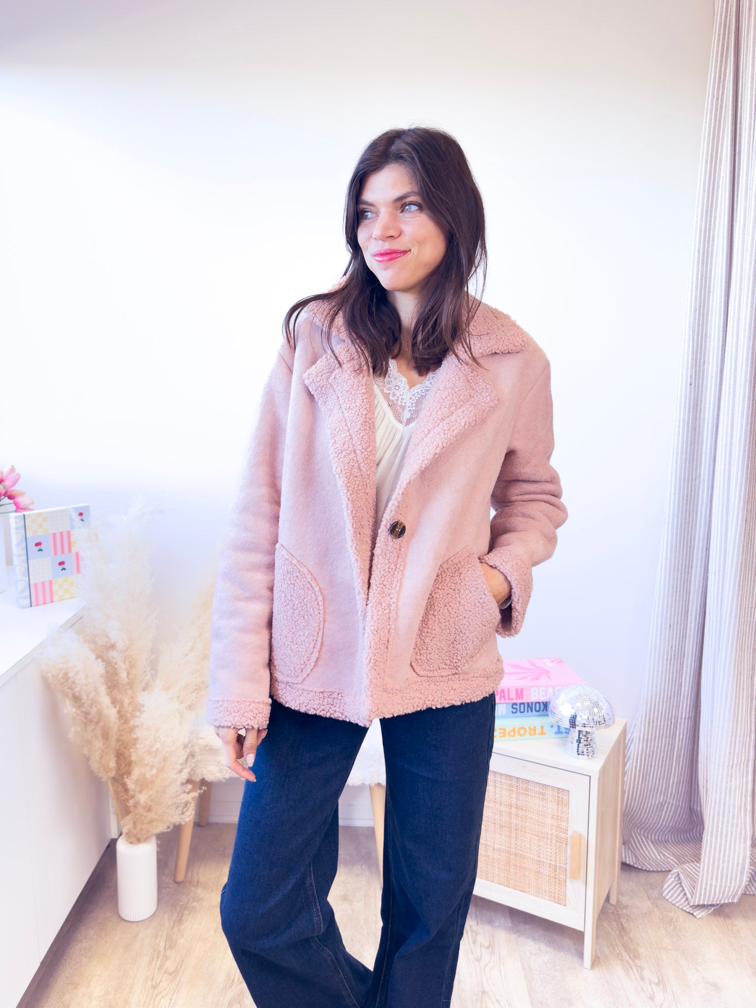 Chipie rose - Veste