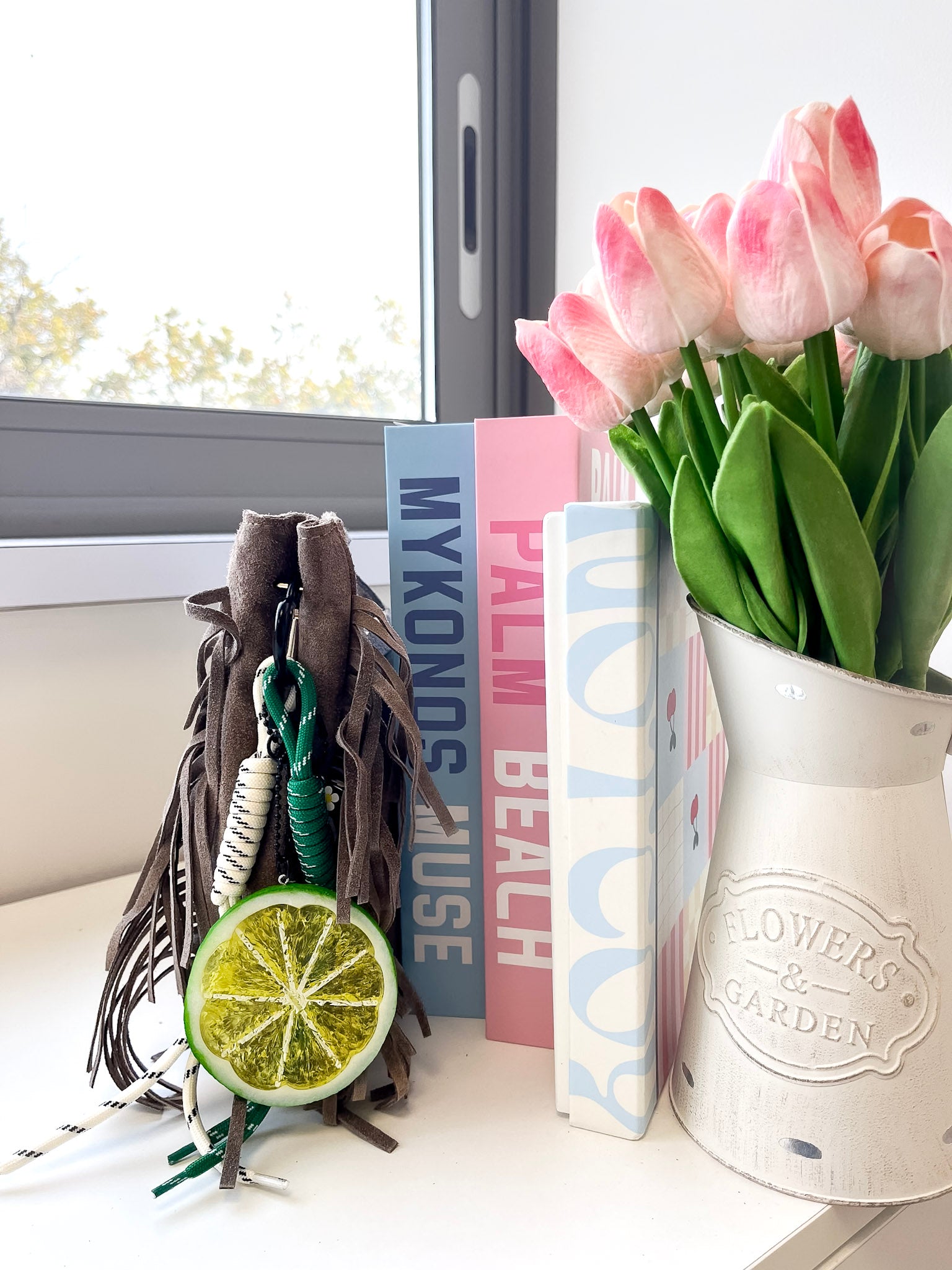 Tully citron vert 1949 - Bijoux de sac