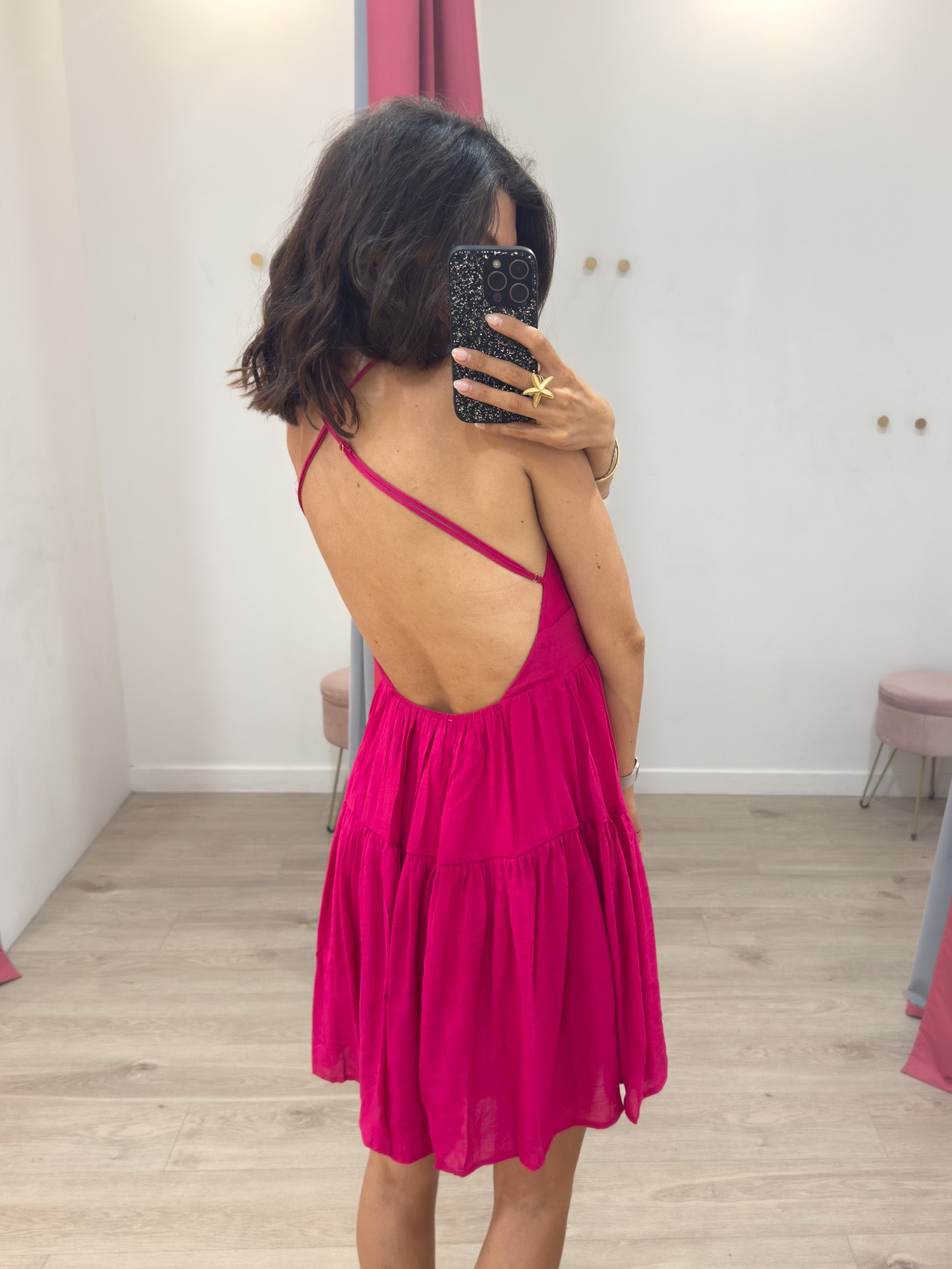 Zola fuchsia - Robe