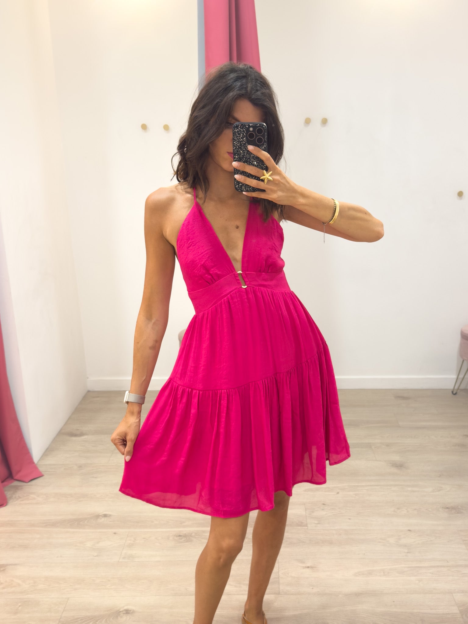 Zola fuchsia - Robe